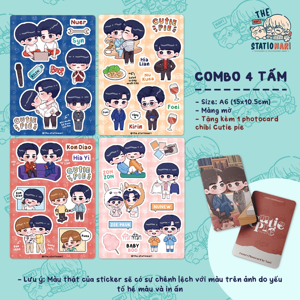 Sticker Fanart Cutie pie by The Stationari