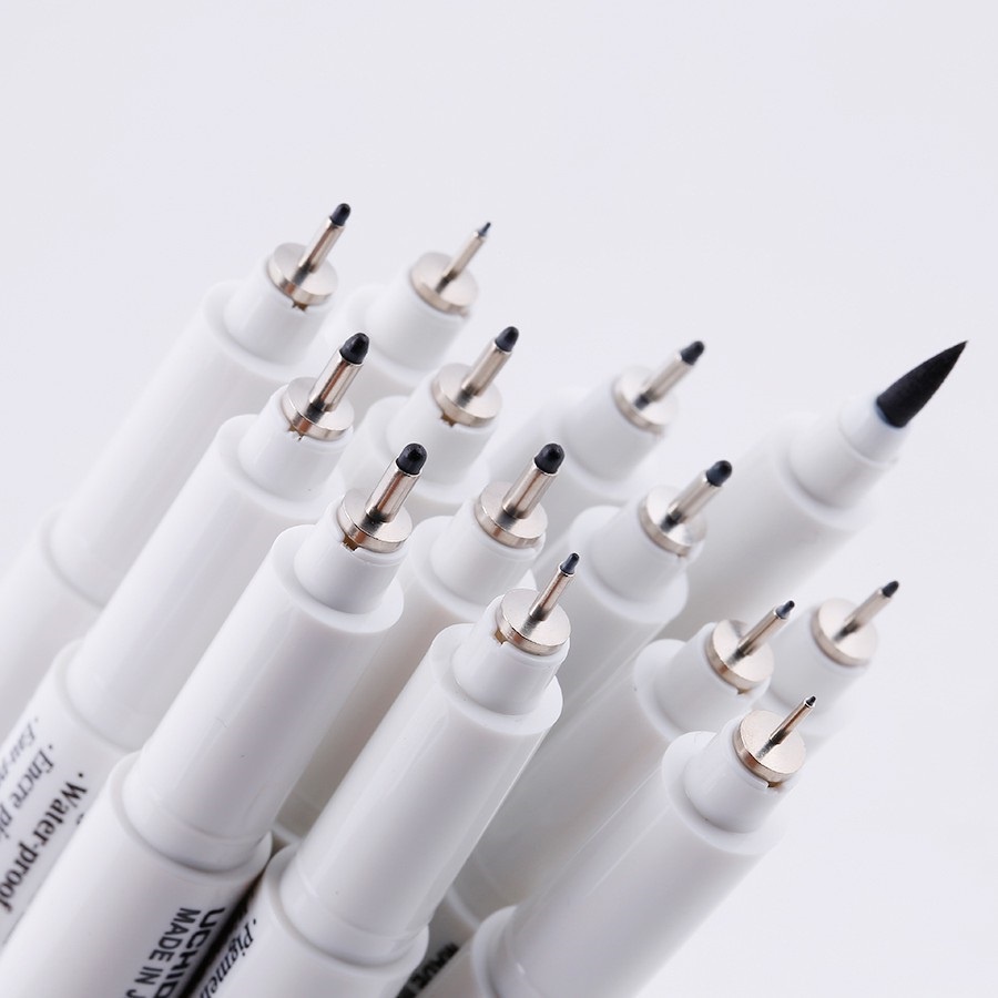 Bút kim số đi nét vẽ kỹ thuật MARVY For Drawing 4600 – Màu đen