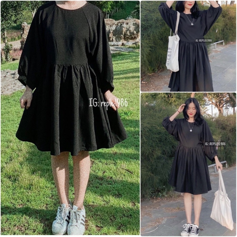 VÁY BABYDOLL TRƠN TAY CHUÔNG SIÊU CUTE