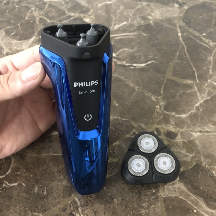 [ BẢO HÀNH 24 THÁNG] Máy cạo râu khô và ướt cao cấp Philips S1050 3 lưỡi cạo