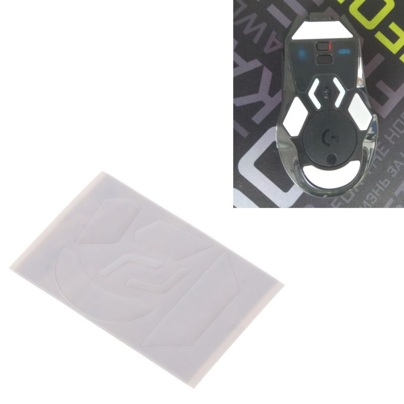 (Hàng Mới Về) 1 Set 1 Bộ Miếng Dán Chân Chuột Máy Tính Màu Trắng Dày 0.6mm Cho Logitech G903