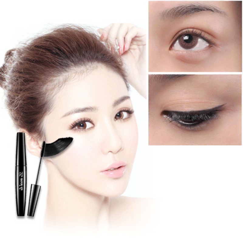 [Hàng mới về] Lameila 3D Fiber Black Mascara Eyelashes Thick Eyes Makeup | BigBuy360 - bigbuy360.vn
