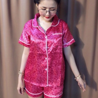 Bộ pizama phi lụa rẻ đẹp