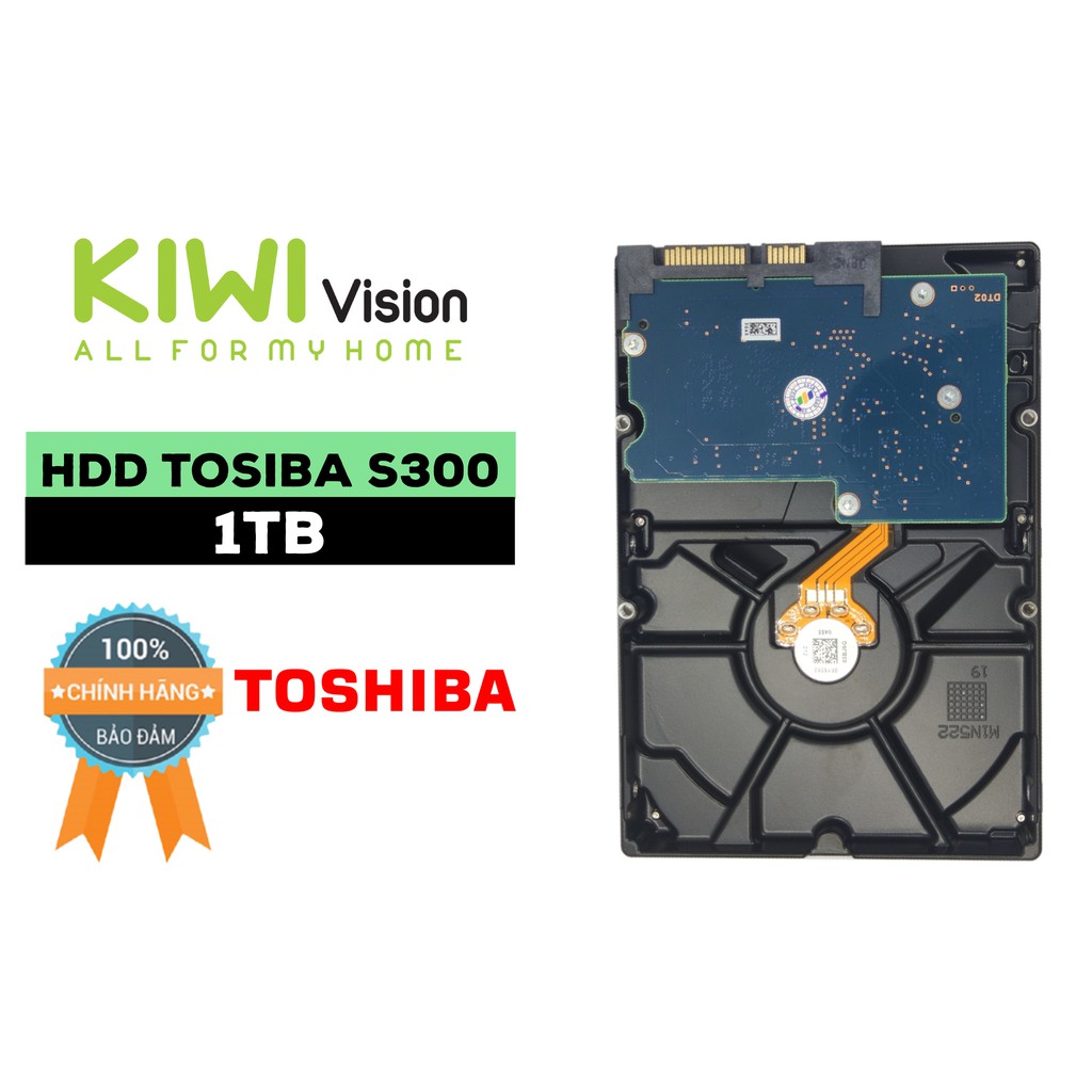 Ổ Cứng Toshiba 1T chính hãng bảo hành 2 năm chuyên dùng cho máy tính và camera