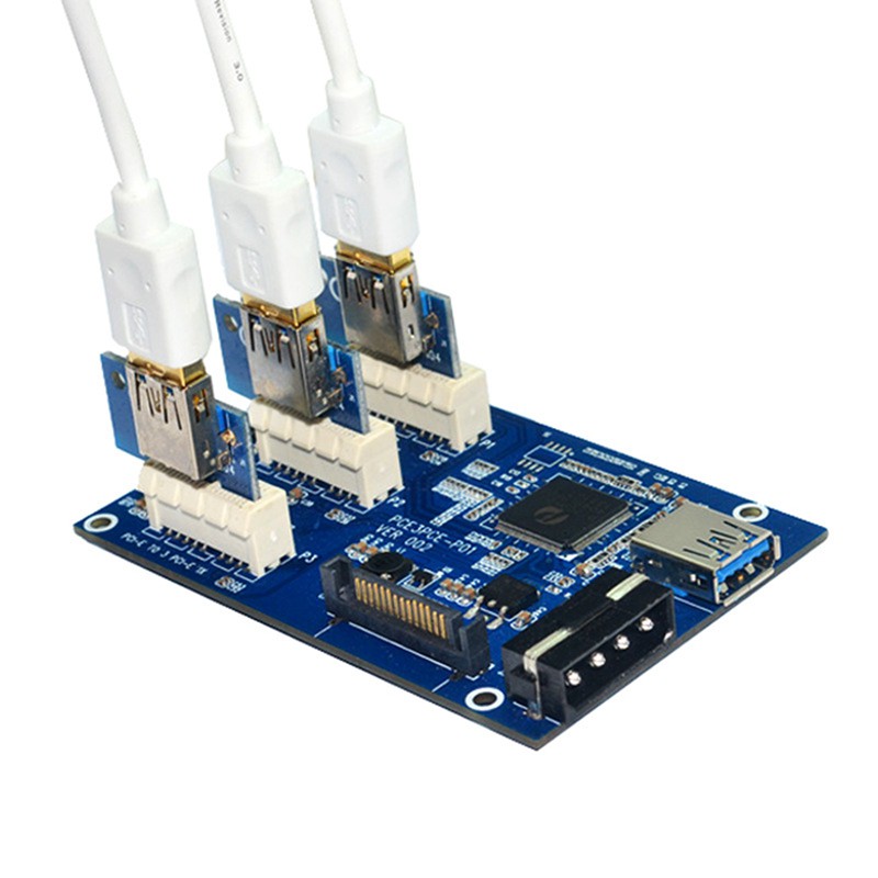 Card Chuyển Đổi Pci-E 1 Sang 3 Mở Rộng Pcie 1x Sang 16x 3-port Pcie | BigBuy360 - bigbuy360.vn