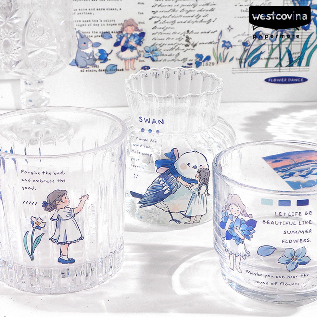 [Hot]✍Miếng Dán PET Đa Năng Tiện Dụng Trang Trí Túi Xách/Nhật Ký