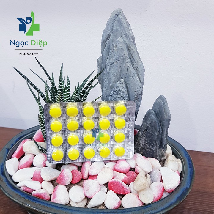 CystineB6 hỗ trợ rụng tóc và loạn dưỡng móng Hộp 1 vỉ /20 viên nhập khẩu chính hãng