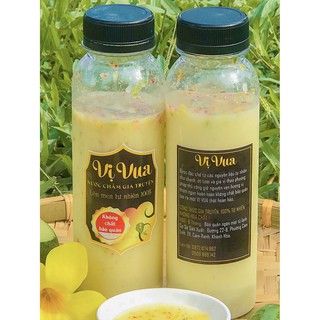 Nước chấm hải sản, muối ớt xanh đỏ(vị miền trung) - Vị ít ngọt - Cay the