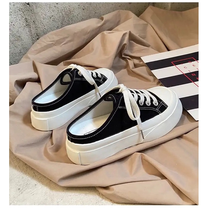 Giày sục trơn cao cấp