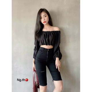 😍 Quần bò đen ngố size S M L