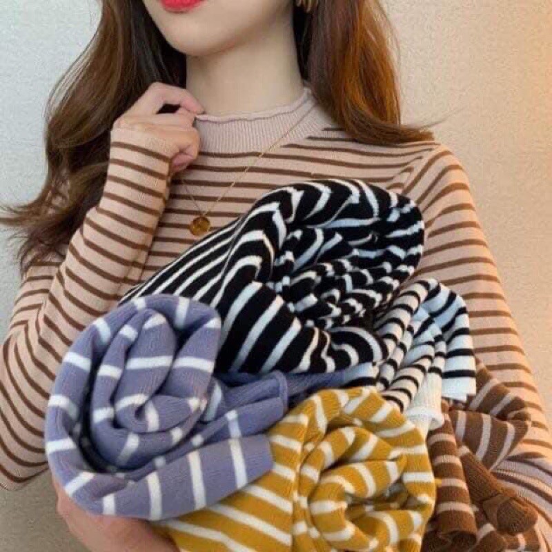 Áo len kẻ 6 màu ( quảng châu) | BigBuy360 - bigbuy360.vn