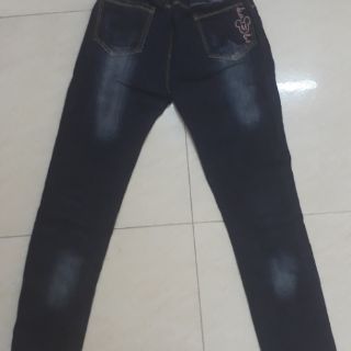 Quần bò dài bé gái size 25-29 (30-40kg)