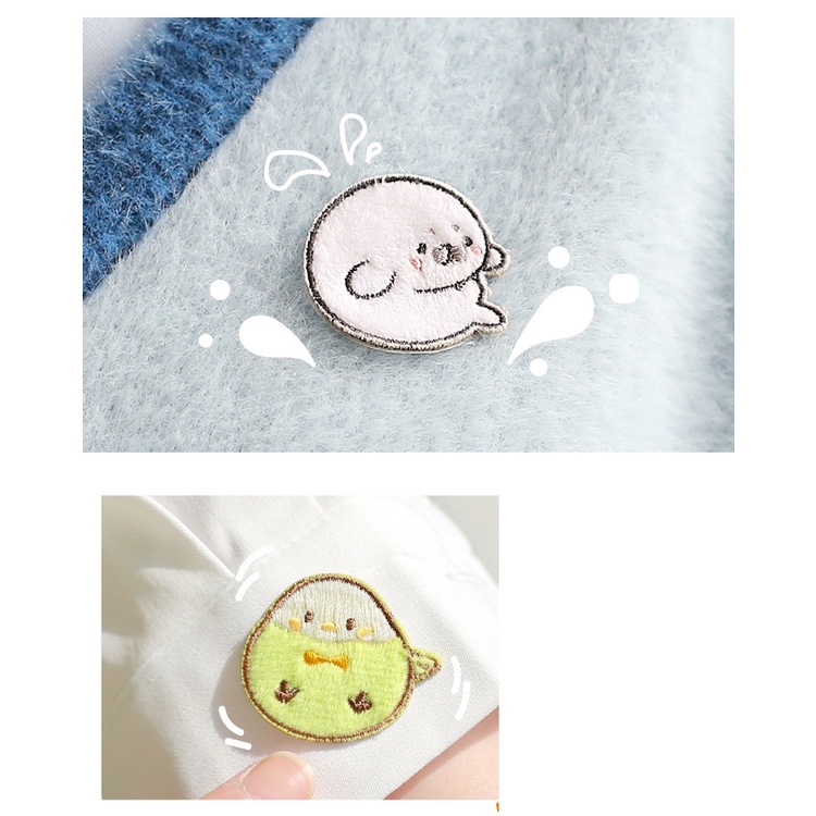 Sticker Dán ủi Con Vật Siêu Kute Dễ Thương M2