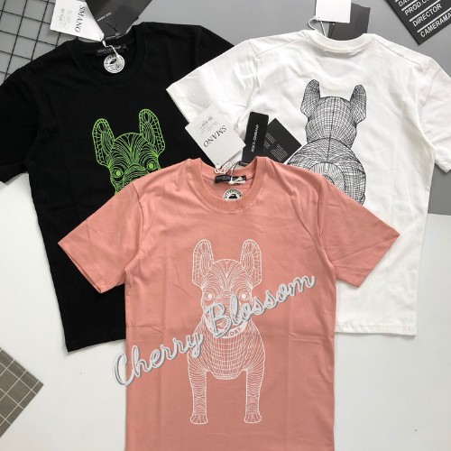 Áo Phông Dolce in hình chó pug - Áo Đôi Nam Nữ - Áo T-shirt Cổ Tròn