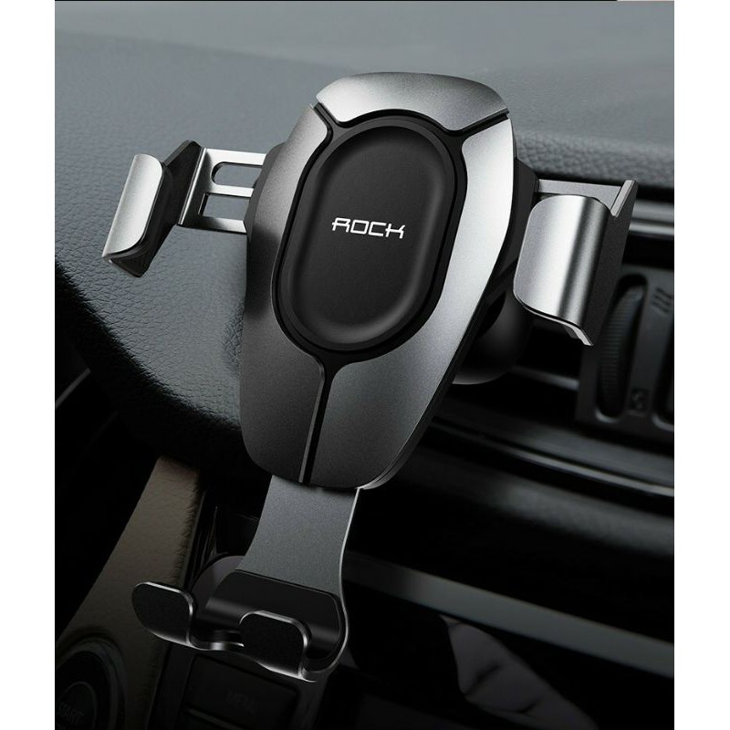 Giá đỡ Rock Kẹp điện thoại cửa gió oto xe hơi Gravity air Vent car mount Pro chính hãng