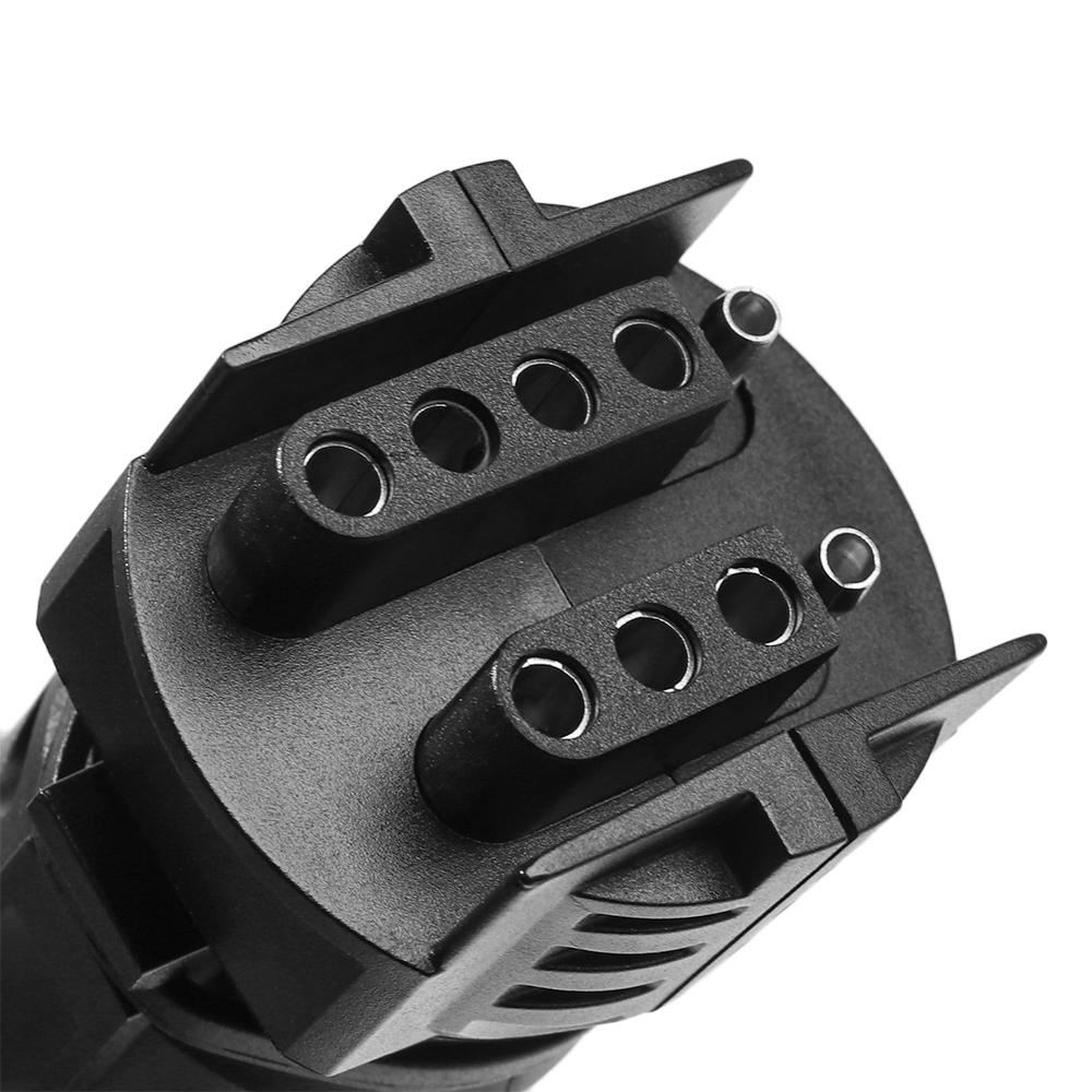 Đầu Nối Chuyển Đổi 7 Pin Sang 4 Cổng Màu Đen Cho Xe Tải Kat1