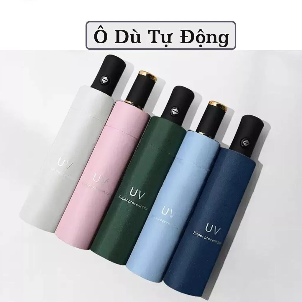 ô dù che mưa, Ô dù tự động 2 chiều chống tia UV xuất Nhật nan cứng cáp, chống thâm, chống nóng