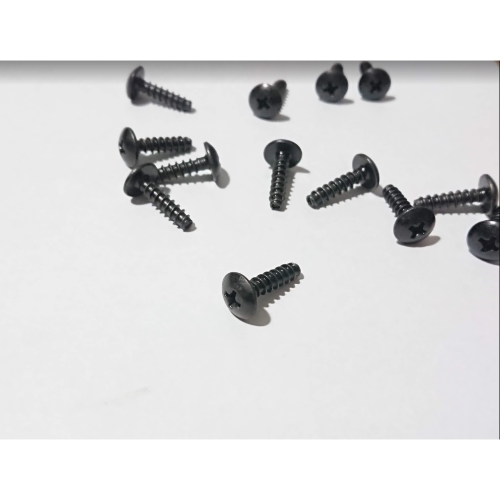 10 con ốc xoắn 4 li dài 15mm bắt dàn áo Wave , Air Blade , Vision / ốc dàn áo xe Honda