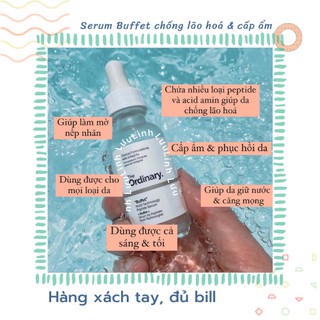 [SẴN] Serum chống lão hoá The Ordinary Buffet