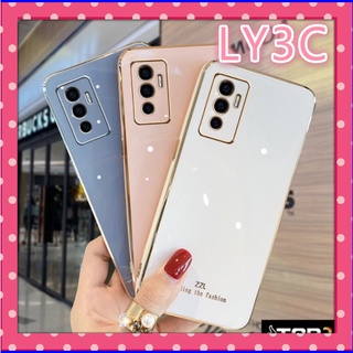 Ốp Điện Thoại Silicone Mềm Mạ Điện LY3C Cho Vivo V23E 5g / V23 5g / V20 / V21 / V15 / V11i / V20 PRO