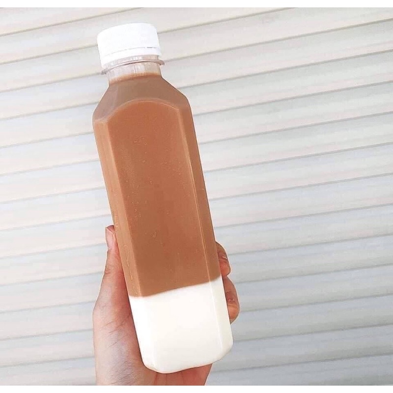 Chai nhựa đựng trà sữa, sữa chua uống 330ml