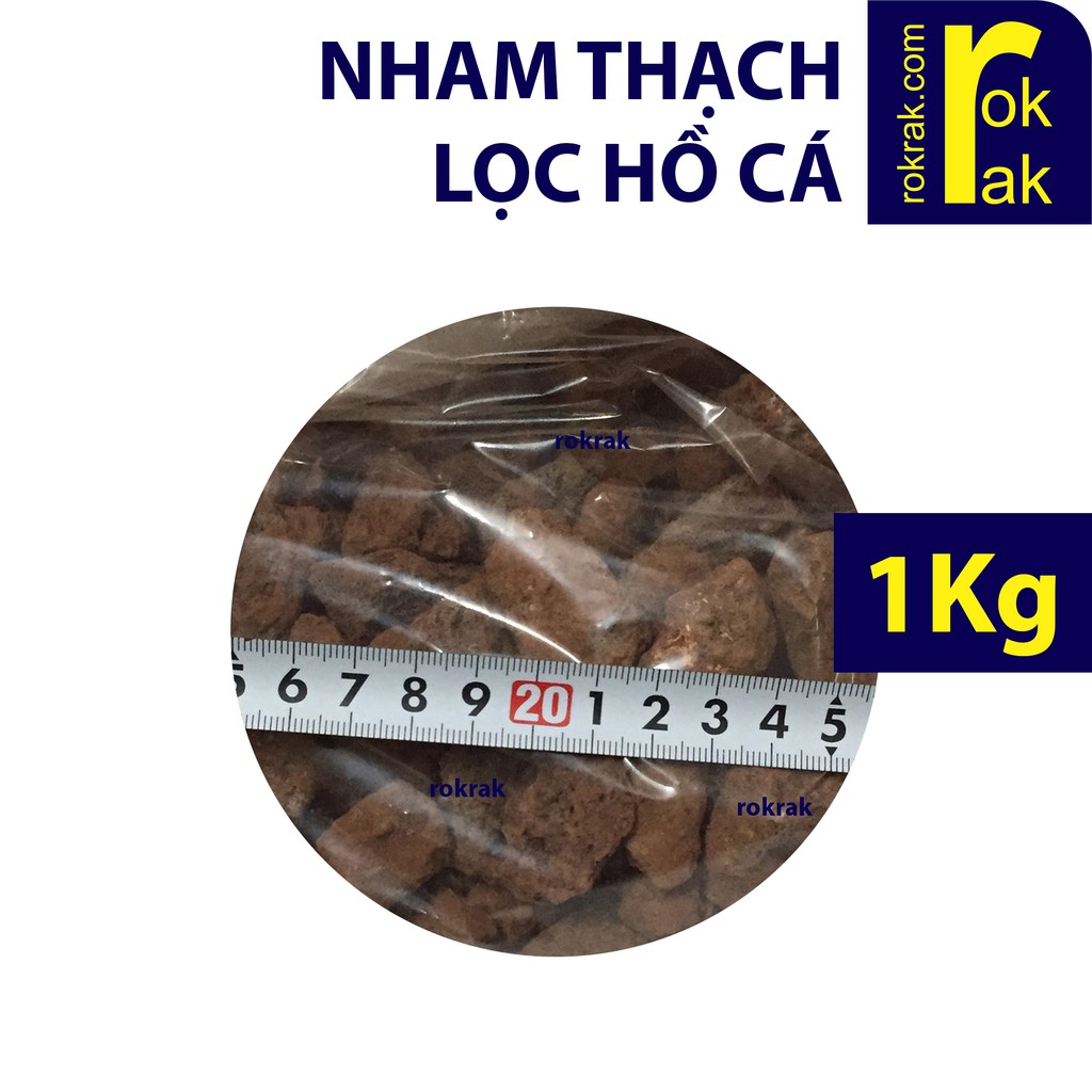 GIÁ SỈ-Nham thạch đỏ lọc nước hồ cá gói 1Kg nuôi vi sinh