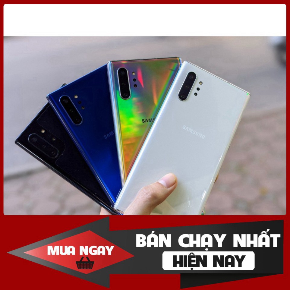 Điện thoại Samsung Galaxy Note 10+ 5G Hàn 12/256GB | Sử dụng 2 Sim vật lý | Hỗ trợ mạng 5G