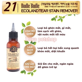 DUNG DỊCH VỆ SINH MẮT CHO CHÓ BUDLE'BUDLE