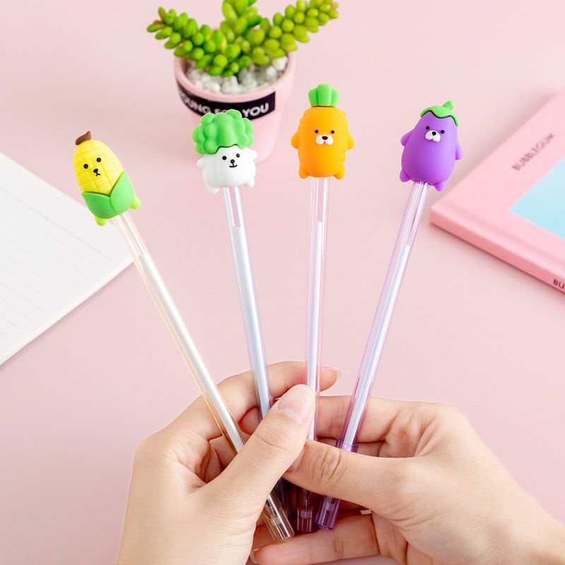 Bút gel mực nước hoa quả trong suốt cute siêu to làm quà tặng cho bé