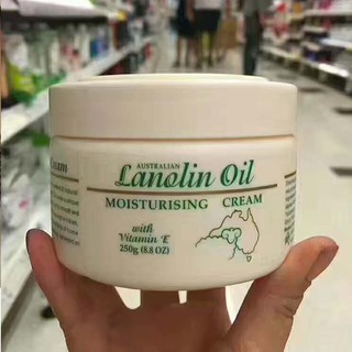 Bill Úc - Kem dưỡng da toàn thân mỡ cừu Lanolin Oil Moisturising cream 250g