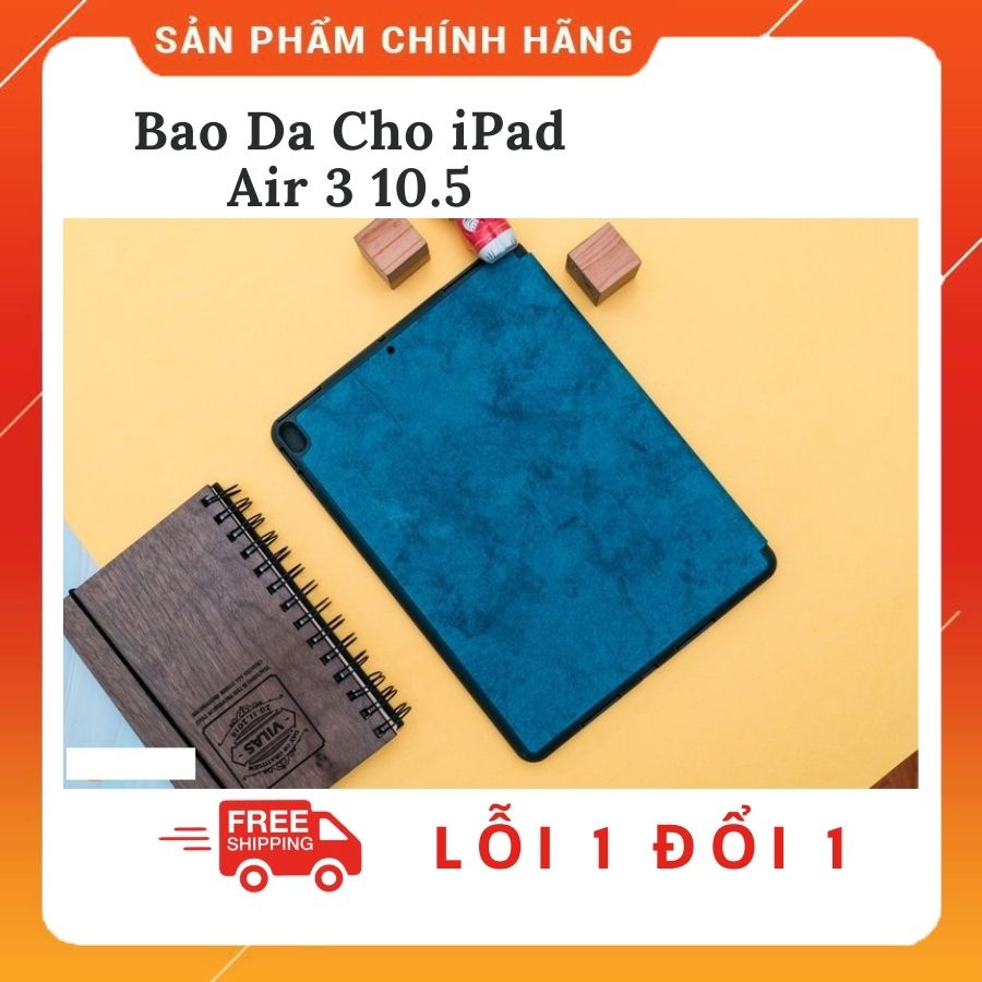 Bao Da Chống Trầy Xước Dành Cho iPad Air 3 10.5 Nhựa cứng viền dẻo Pen Slot Leather Case Meetu