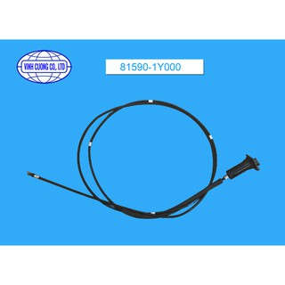 Dây giật nắp bình xăng kia morning 2012-2014, kia morning 2015, kia morning - si 2015 oem 81590-1y000