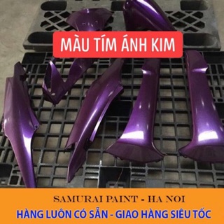 Sơn samurai combo màu tím ánh kim 1142