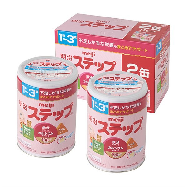 Sữa Meiji số 0 và số 1 800g, HỘP THANH MẪU MỚI (0 – 1 tuổi) và (1 - 3 tuổi)