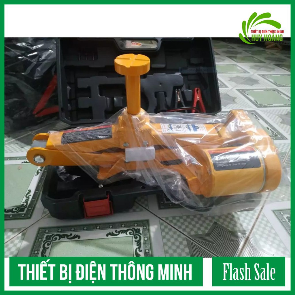 Bộ kích gầm ô tô 12V - Con Đội Điện Nâng Gầm xe hơi 3T- chuyên dùng xe bán tải, 4 chỗ, 7 chỗ ngồi.