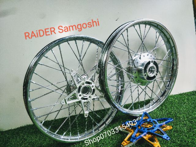 RAIDER SATRIA CĂM ĐÙM NIỀN SAMGOSHI 1.4 1.6 KÈM PAT ĐĨA TRƯỚC