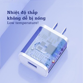 Củ sạc nhanh USB thông minh Quick Charge 3.0, Củ sạc chất lượng tốt sạc nhanh không nóng máy