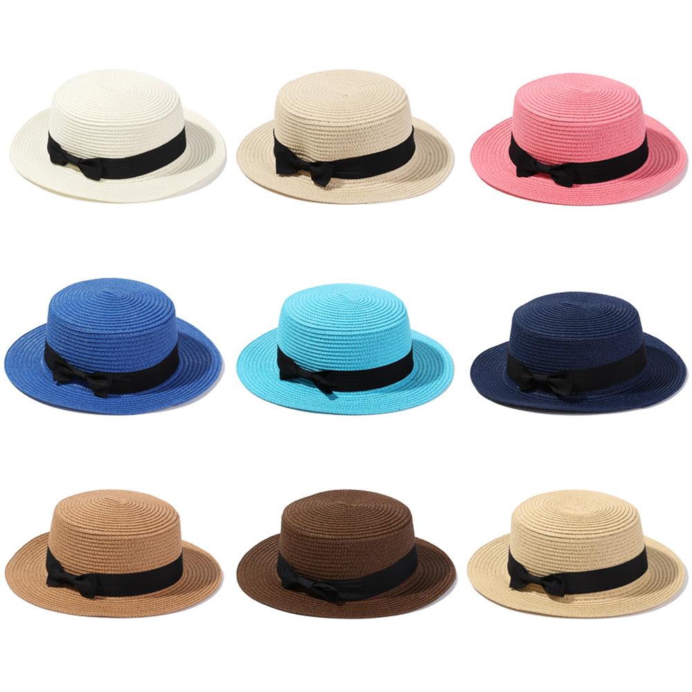 Mũ Chống Nắng Đi Biển Đính Nơ Thoáng Khí Thời Trang Mùa Hè