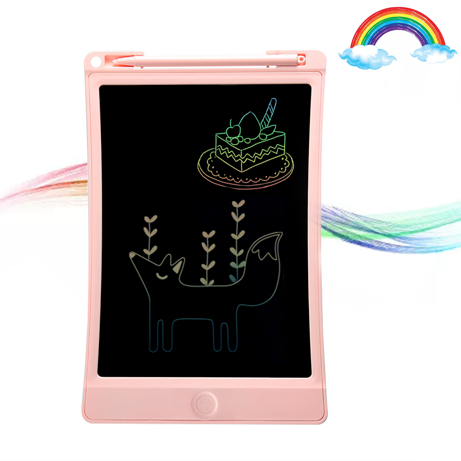 Bnvn LCD Writing Tablet, 11inch Coloful Doodle Board LCD Drawing Pad with Stylus Bnvv