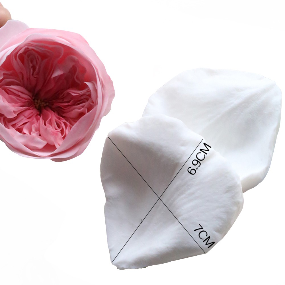 KALAIEN 3D Hoa Hồng Fondant Cánh Hoa Silicon Bộ Khuôn Sáng Tạo Trang Trí Bánh Ăn Được Thích Hợp Cho Bánh Fomdant Khuôn Silicon Tĩnh Mạch Kẹo Cao Su Dán Dụng Cụ Fondant Dụng Cụ