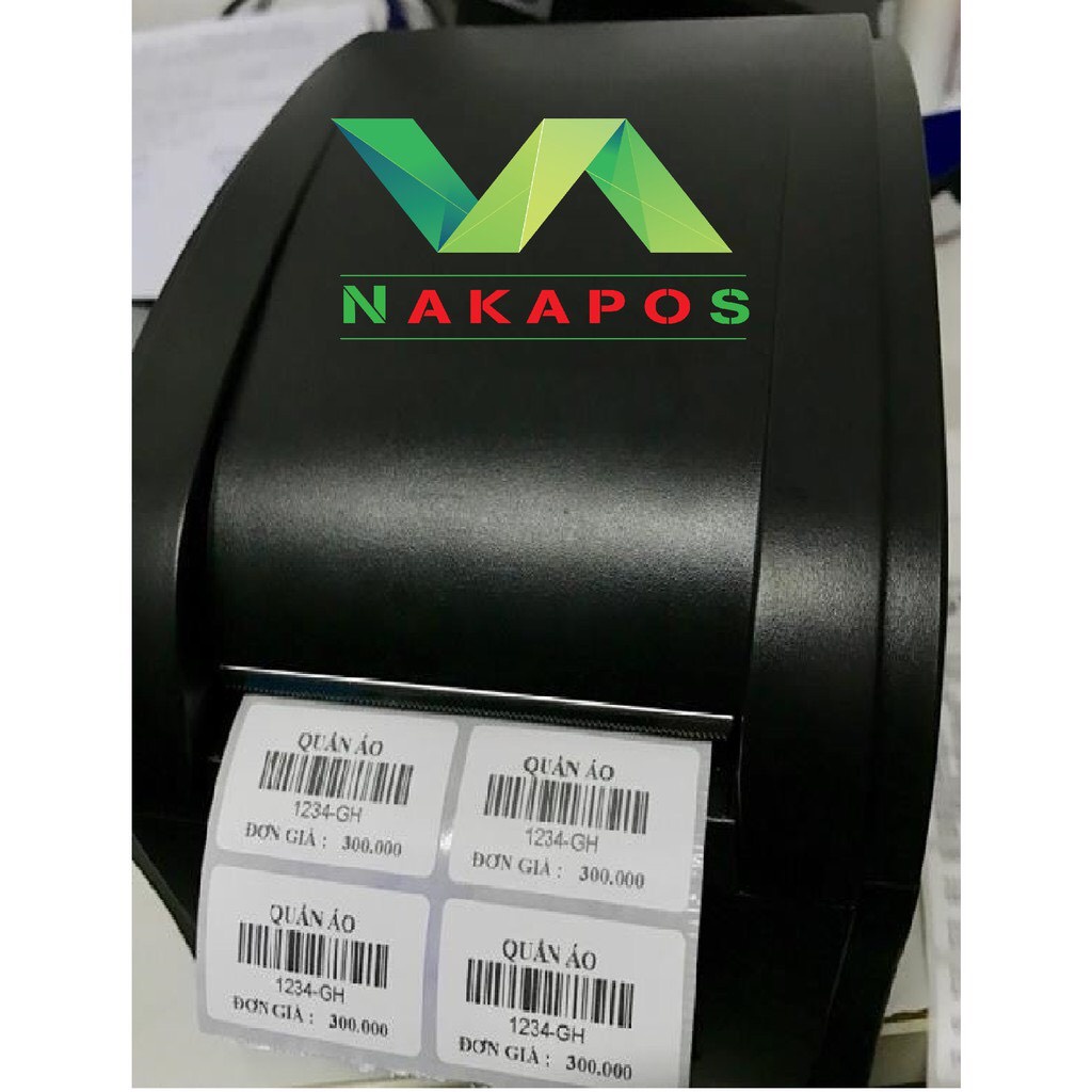 Tem in mã vạch,nhãn  dán -decal nhiệt 2 hàng35x22x2-25m