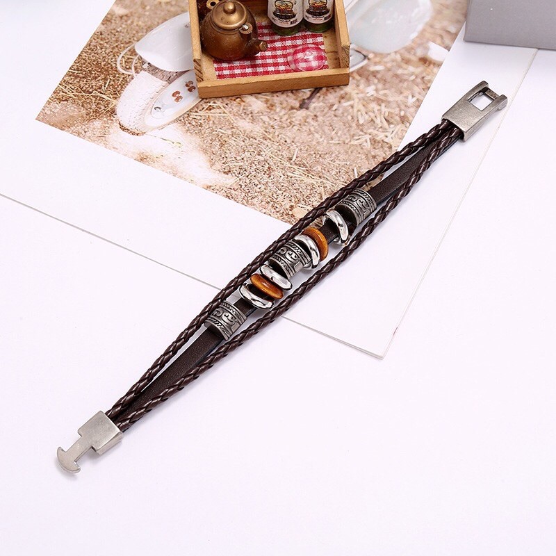 Vòng đeo tay Da bò