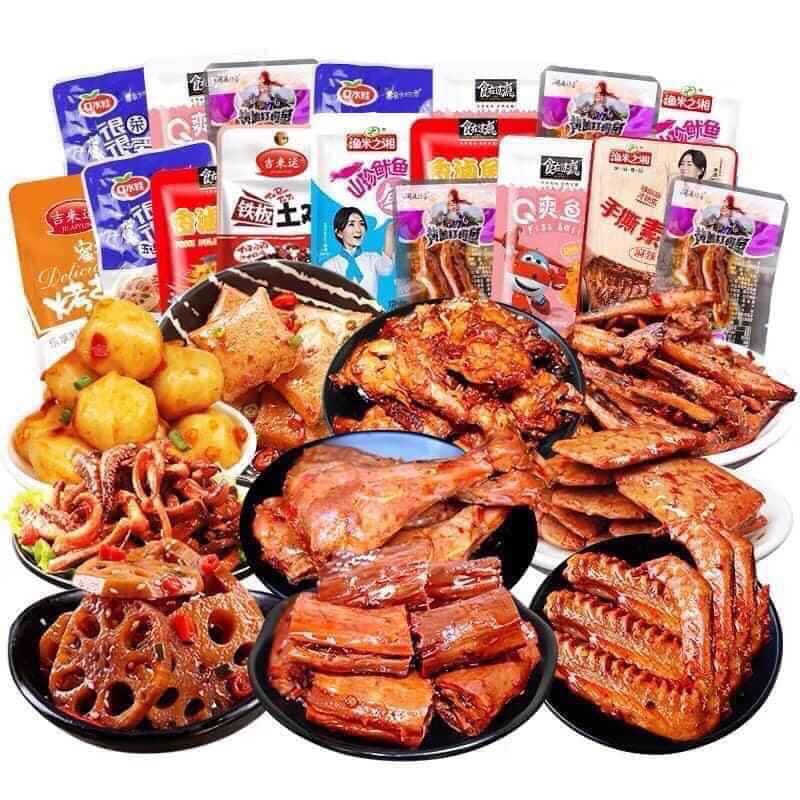 Combo 3 gói ăn vặt nội địa Tứ Xuyên siêu ngon