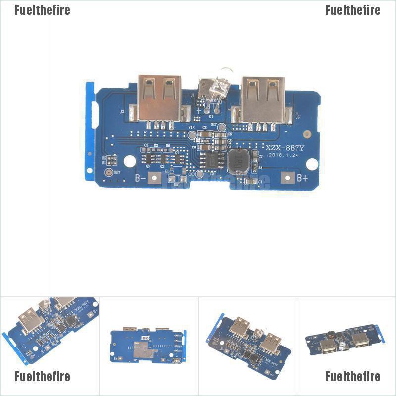 Mô Đun Sạc Pin Dự Phòng 5v 2a