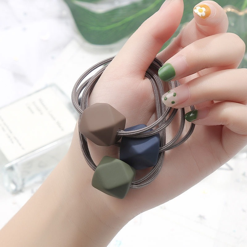 Dây Chun Buộc Tóc Đính Đá Xinh Xắn Dành Cho Nữ