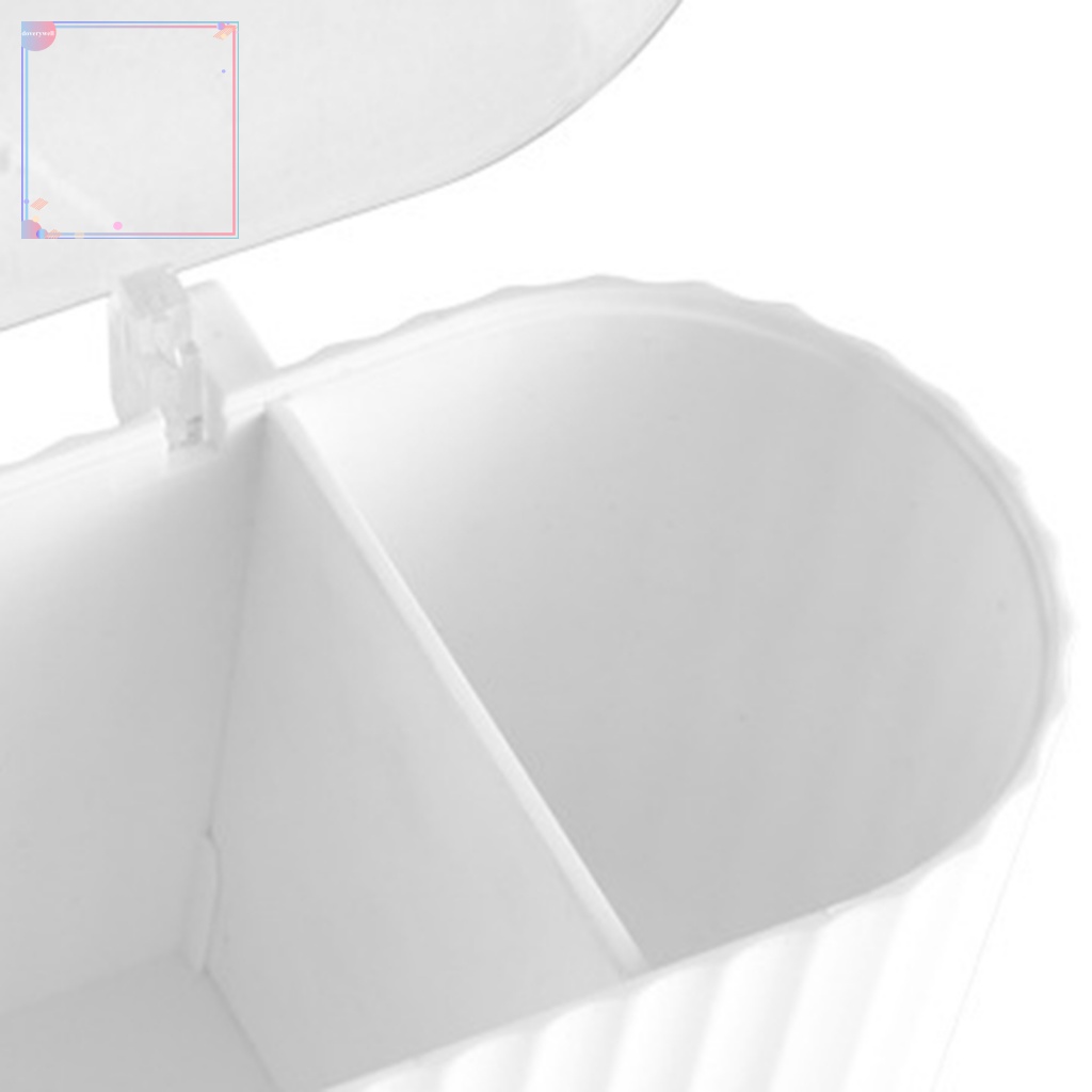 Hộp Đựng Bông Tẩy Trang Chống Ẩm Để Bàn Tiện Dụng