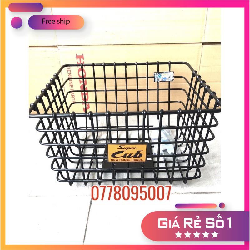 Rổ gắn xe cup 125/ dream  - hàng cao cấp chất lượng tốt