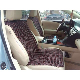 Đệm Lót Ghế Xe Ô Tô Hạt Gỗ Cẩm Lai Hạt 12ly ( Hình thật )