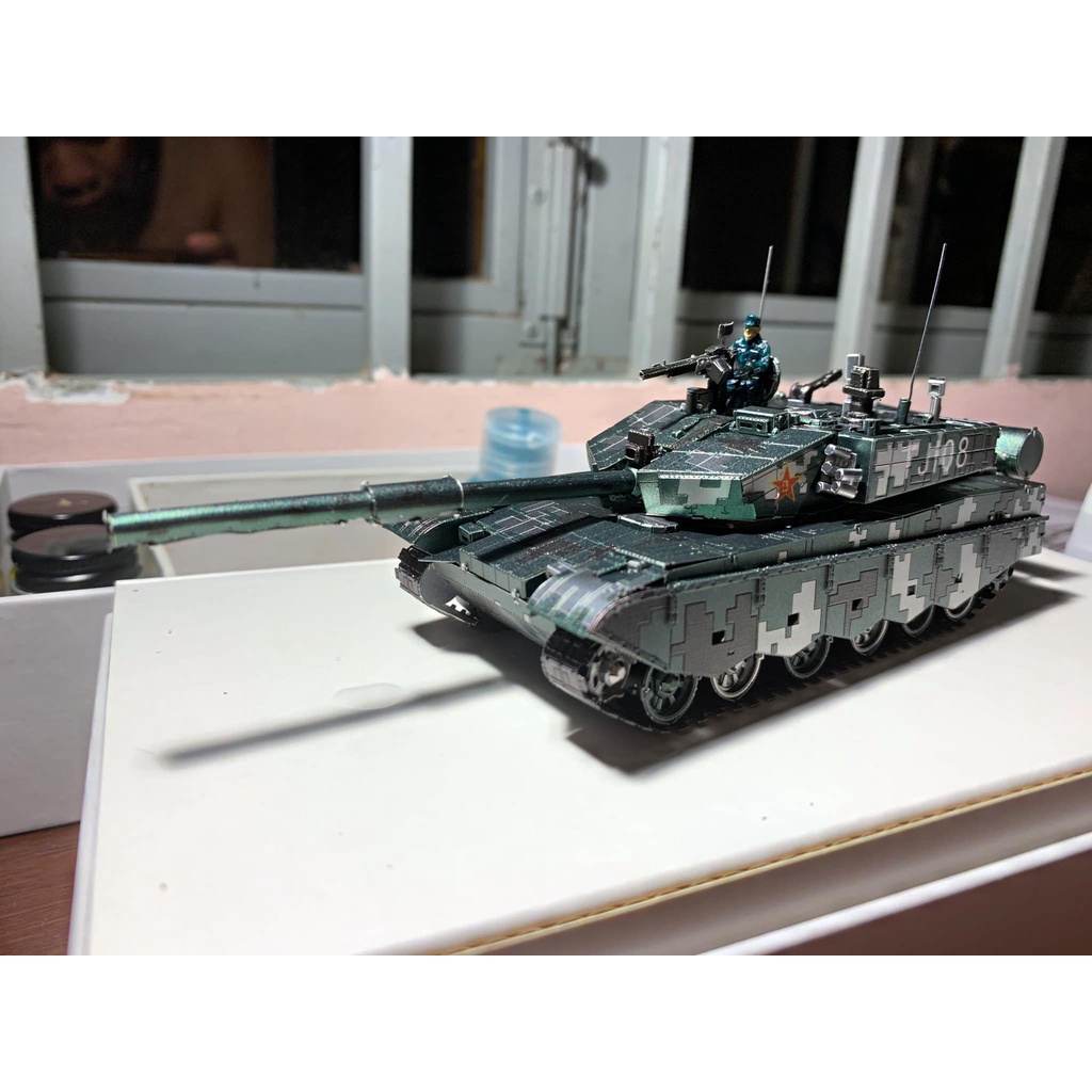 Mô Hình Kim Loại 3D Piececool Xe Tăng Chủ Lực T-99A