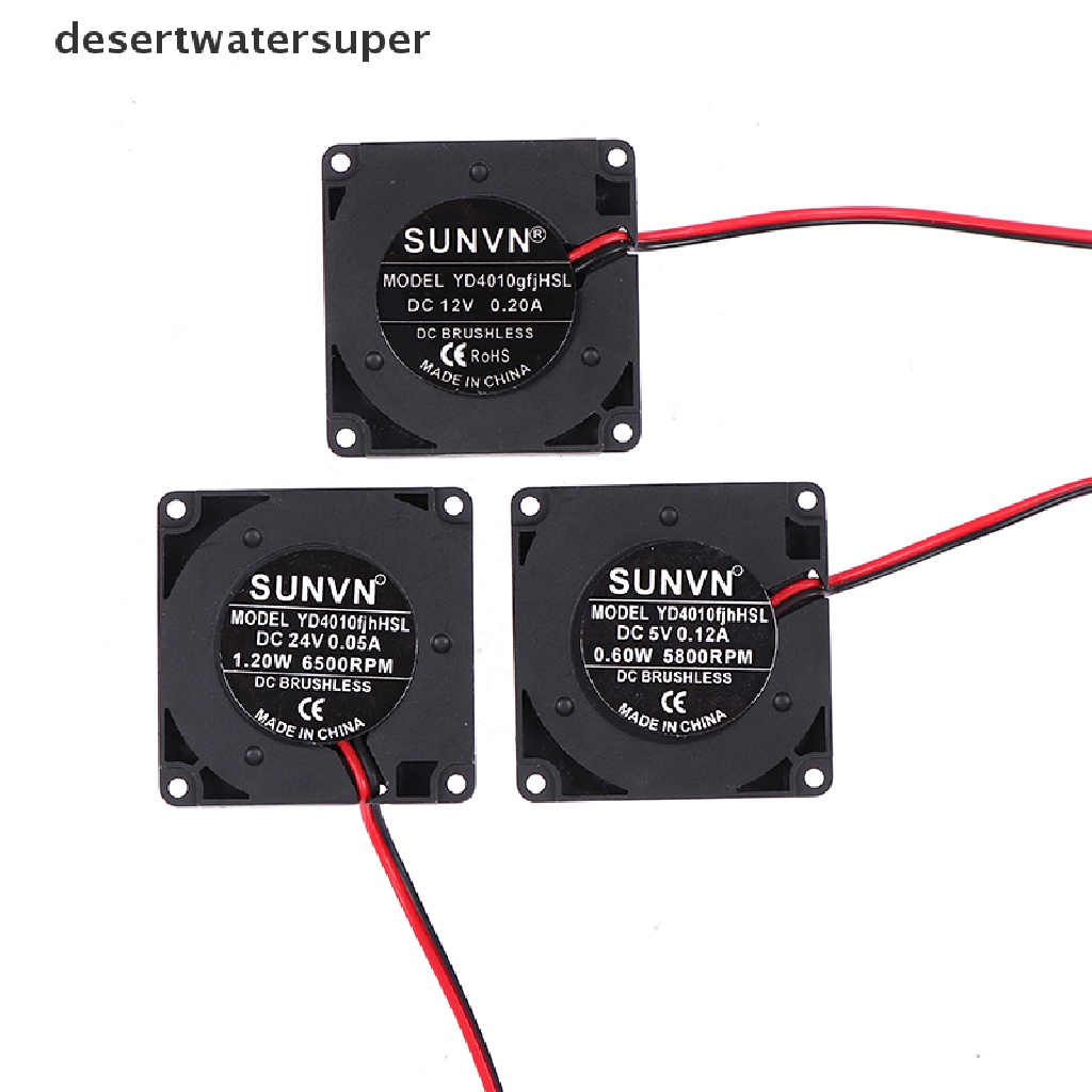 Quạt Tản Nhiệt DC4010 5V 12V 24V Cho Máy In 3D